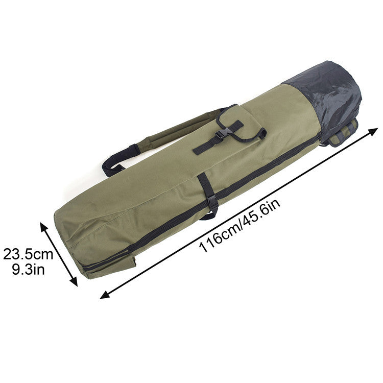 Elevate Your Fishing Experience with Our Fishing Rod Fishing Gear Cylindrical Fishing Bag
